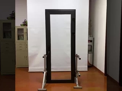 टिकाऊ पीवीसी हिंगड दरवाजा सुरुचिपूर्ण बाथरूम Klitchen समायोज्य UPvc दरवाजे