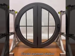 सिलिकॉन वाणिज्यिक एल्यूमीनियम Casement विंडो EPDM एल्यूमीनियम क्रैंक आउट विंडो